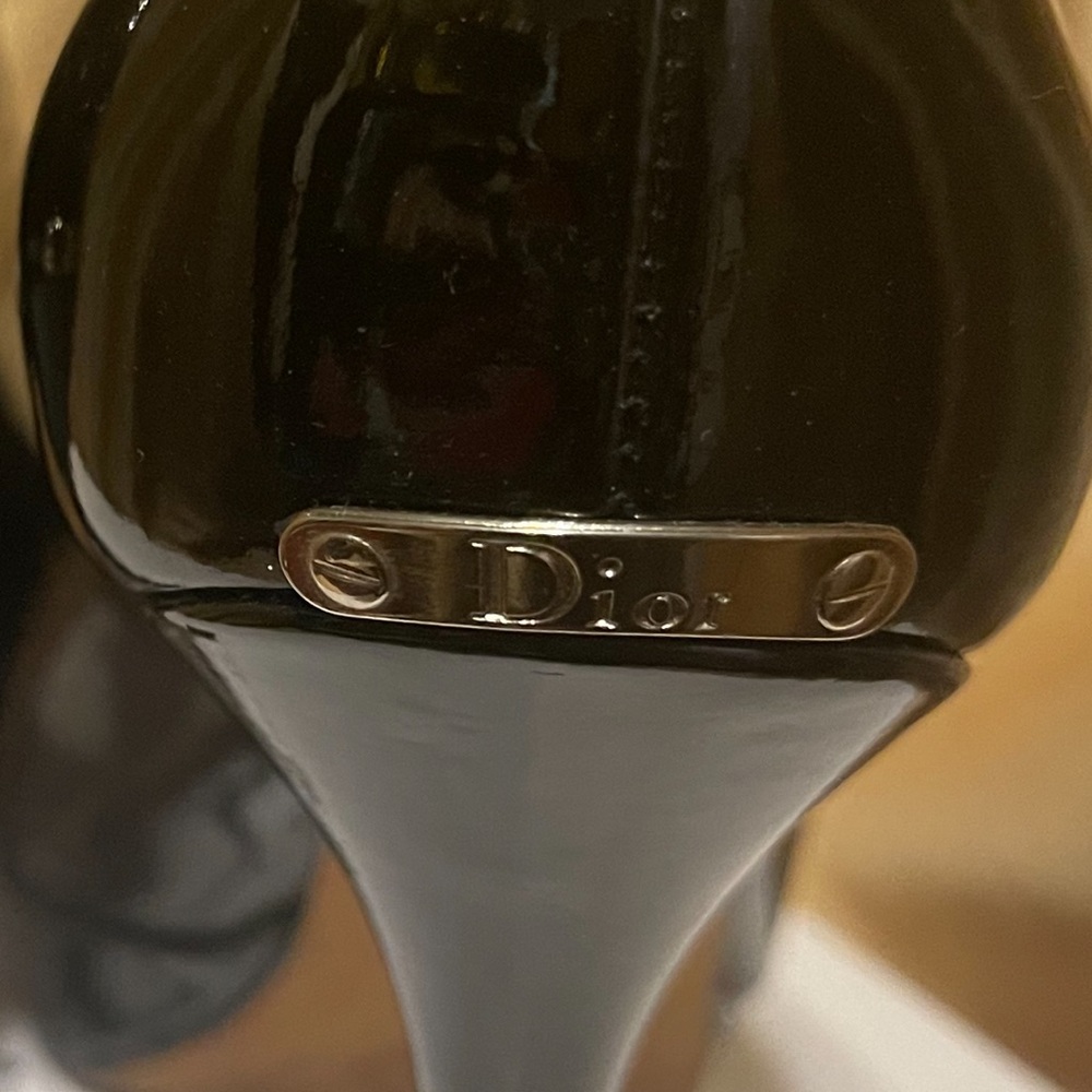 Dior Patent Open Toe Stilettos. Authentic. Euc - image 4